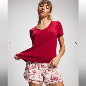 Soma Cool Nights V Neck Short Sleeve Tee